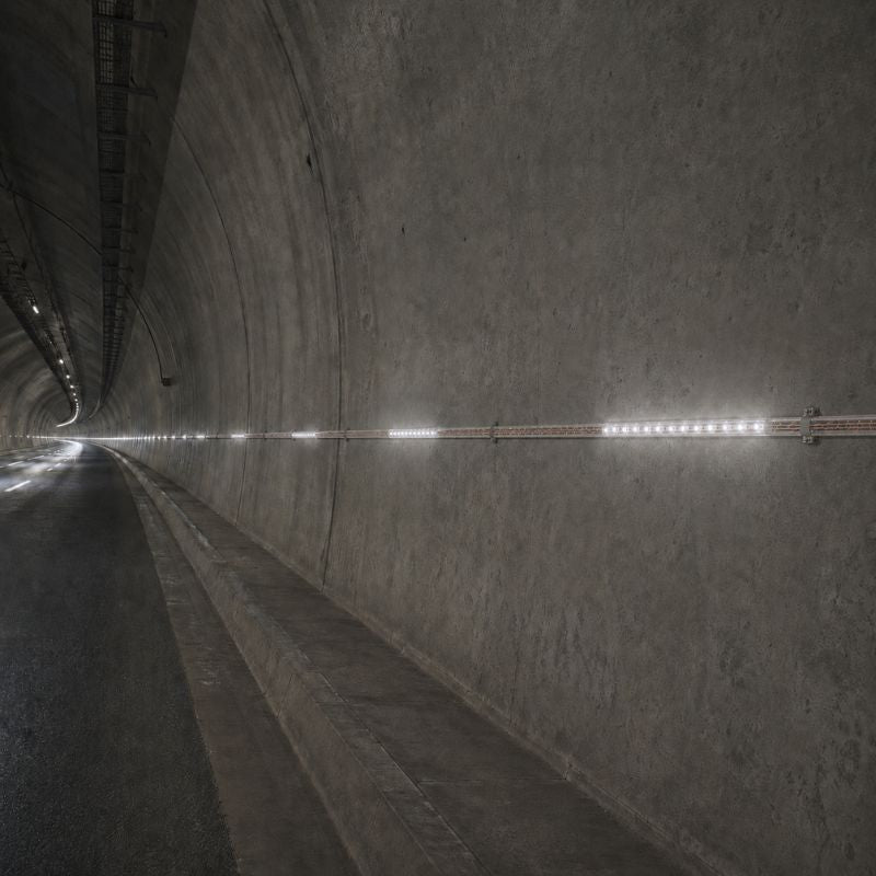 Ruban LED Tunnel 2835 220V AC 9W/m IP65 120 LED/m 50M - Raccordable 250M - Silamp France