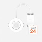 Spot Encastrable 5,4W Dimmable CCT IP65 BLANC RE2020 - 3000K/4000K/6000K - Pack de 24