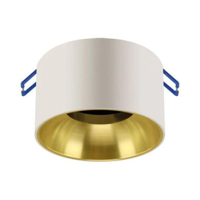 Spot Encastrable BLANC et OR pour Ampoule GU10 - Silamp France