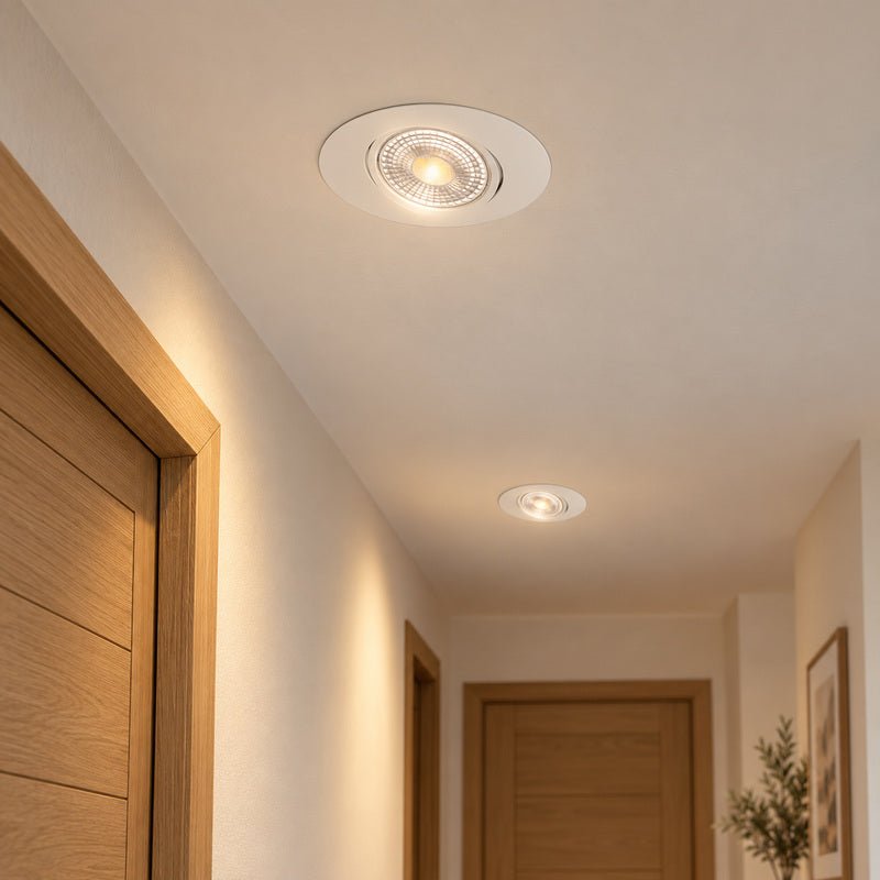 Spot Encastrable Extra Plat 4W CCT Blanc ø90mm - 3000K/4000K/6500K - Silamp France