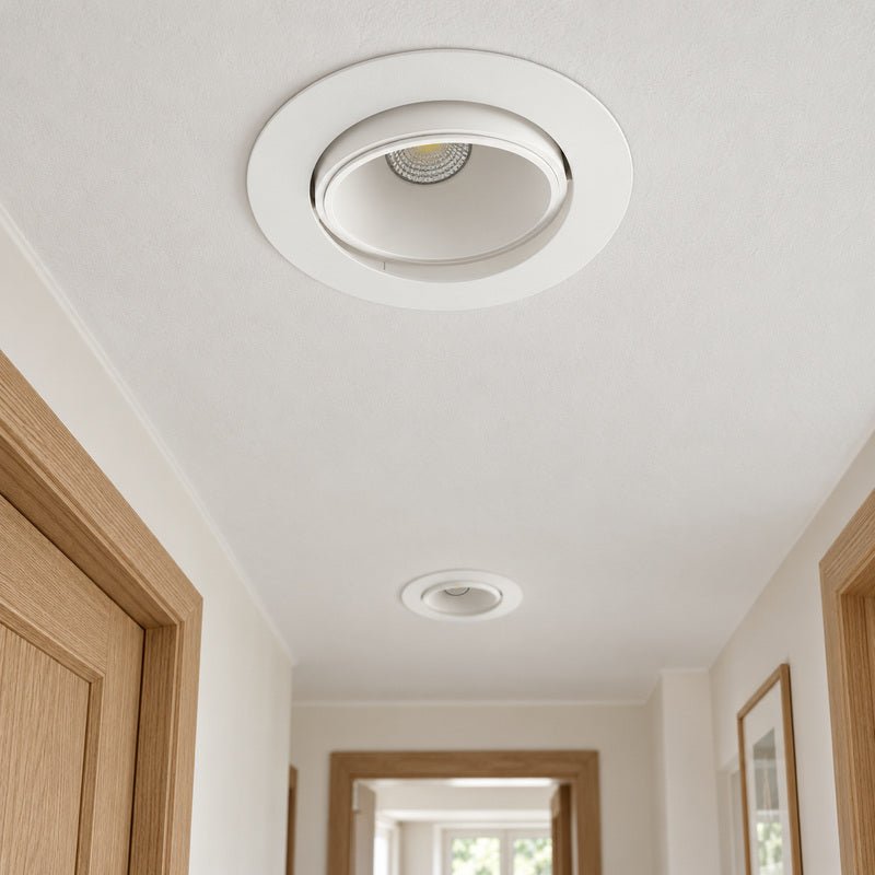 Spot Encastrable Orientable Anti-Éblouissement 8W ø105mm Dimmable CCT Blanc - 3000K/4000K/5700K - Silamp France