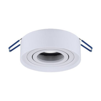 Spot Encastrable Orientable BLANC pour Ampoule GU10