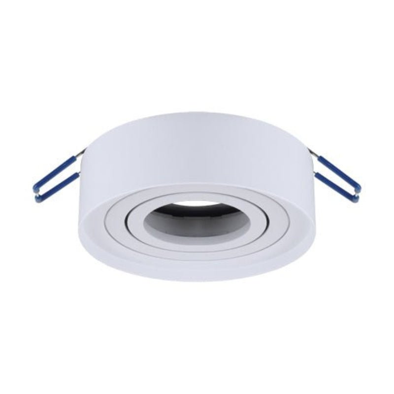 Spot Encastrable Orientable BLANC pour Ampoule GU10 - Silamp France