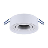 Spot Encastrable Orientable BLANC pour Ampoule GU10