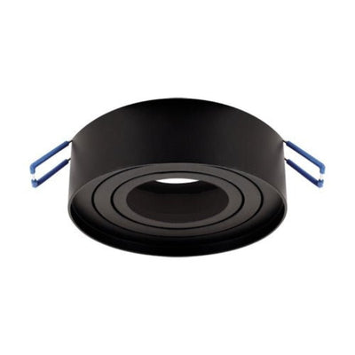 Spot Encastrable Orientable NOIR pour Ampoule GU10