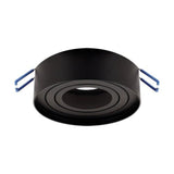 Spot Encastrable Orientable NOIR pour Ampoule GU10
