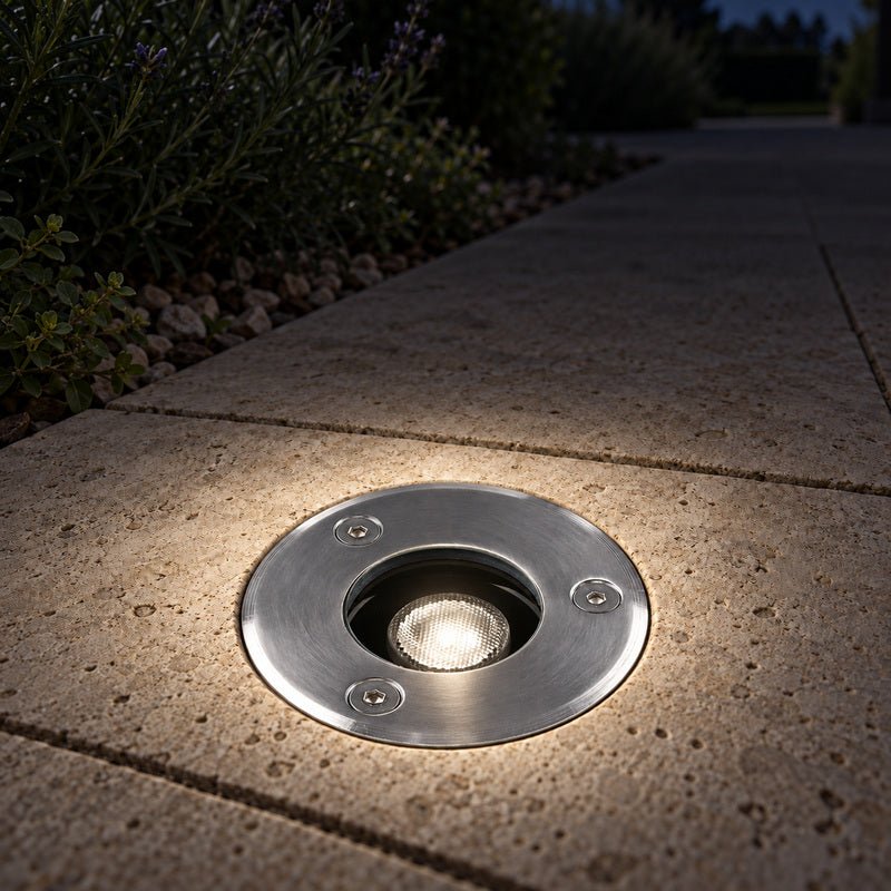 Spot Extérieur Encastrable LED IP67 220V Sol 1W 30° - Silamp France