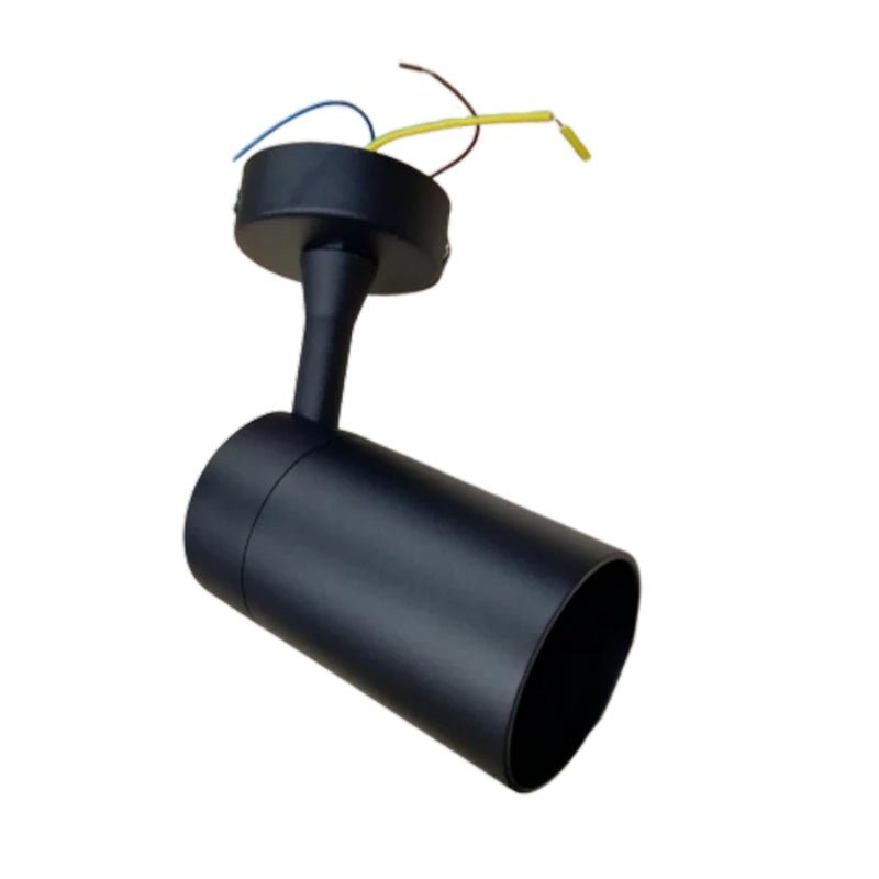 Spot LED en saillie 80° NOIR pour ampoule GU10 - Silamp France