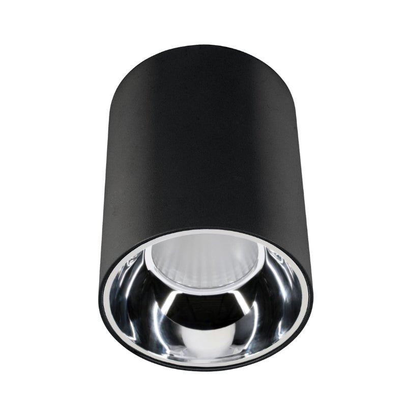 Spot LED en Saillie Applique Plafond 30W IP44 Noir - Silamp France