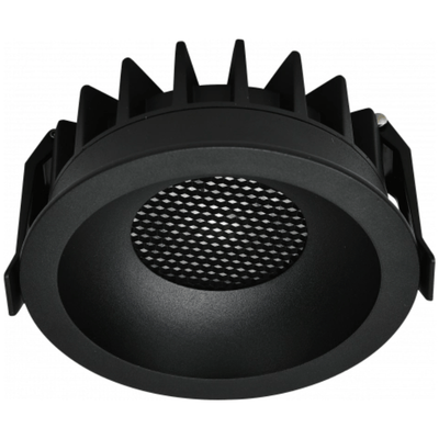 Spot LED Encastrable COB 20W Rond ø135mm CCT Noir - 3000K/4000K/6000K
