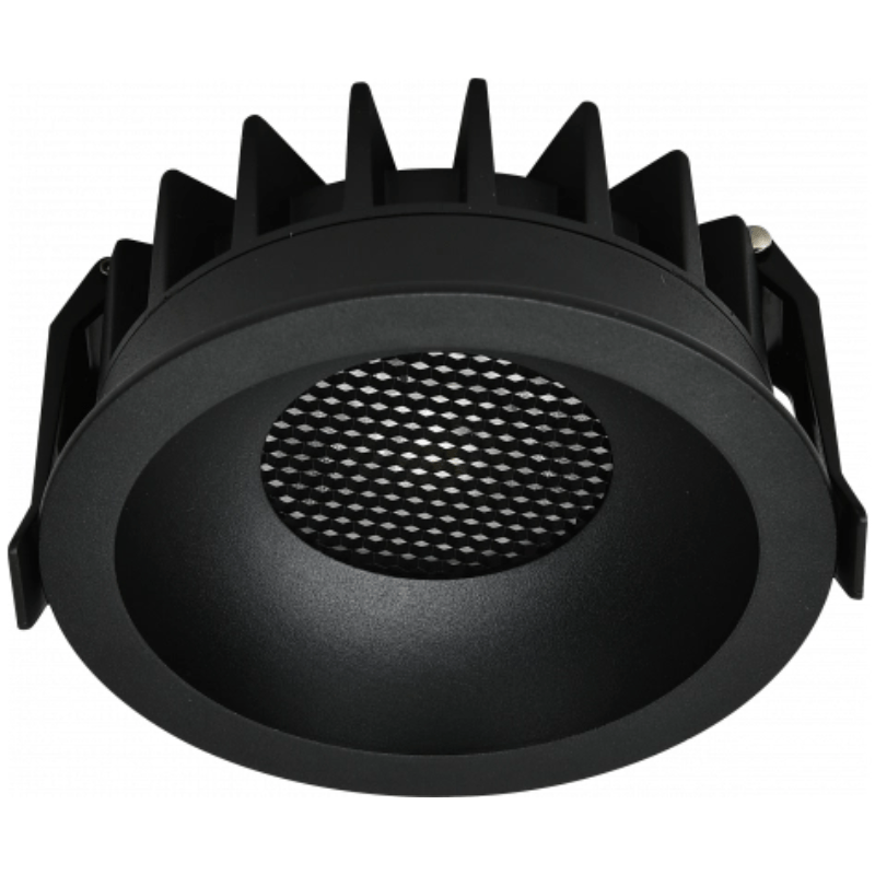 Spot LED Encastrable COB 20W Rond ø135mm CCT Noir - 3000K/4000K/6000K - Silamp France