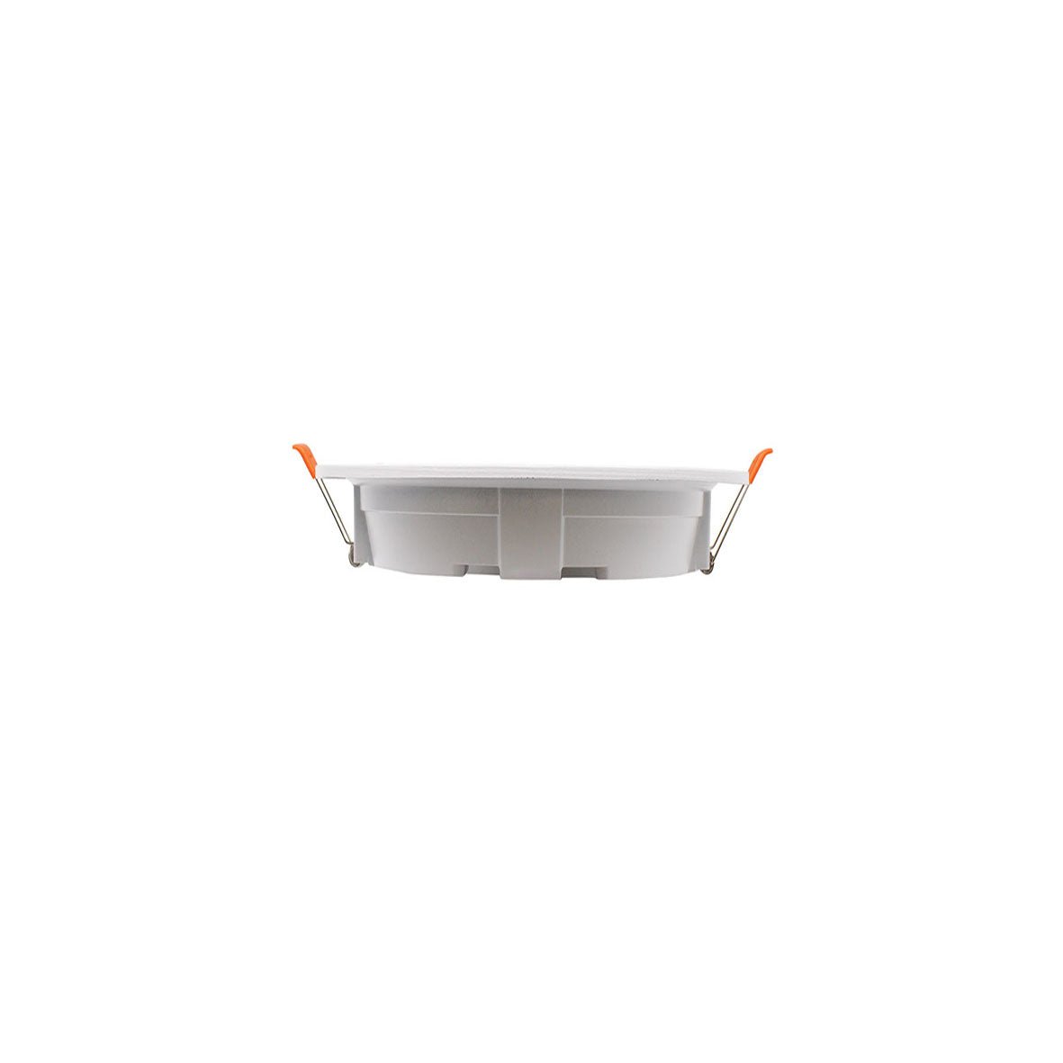Spot LED Encastrable Plat Étanche 7W BLANC Transformateur Intégré (Pack de 50) - Silamp France