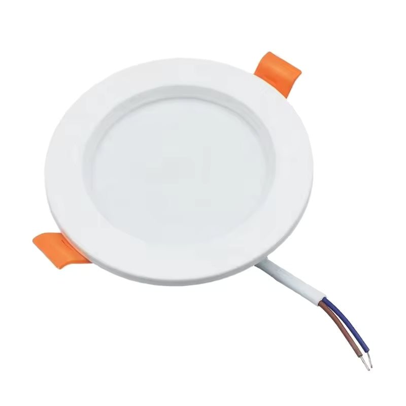 Spot LED Encastrable Plat Étanche 7W BLANC Transformateur Intégré (Pack de 50) - Silamp France