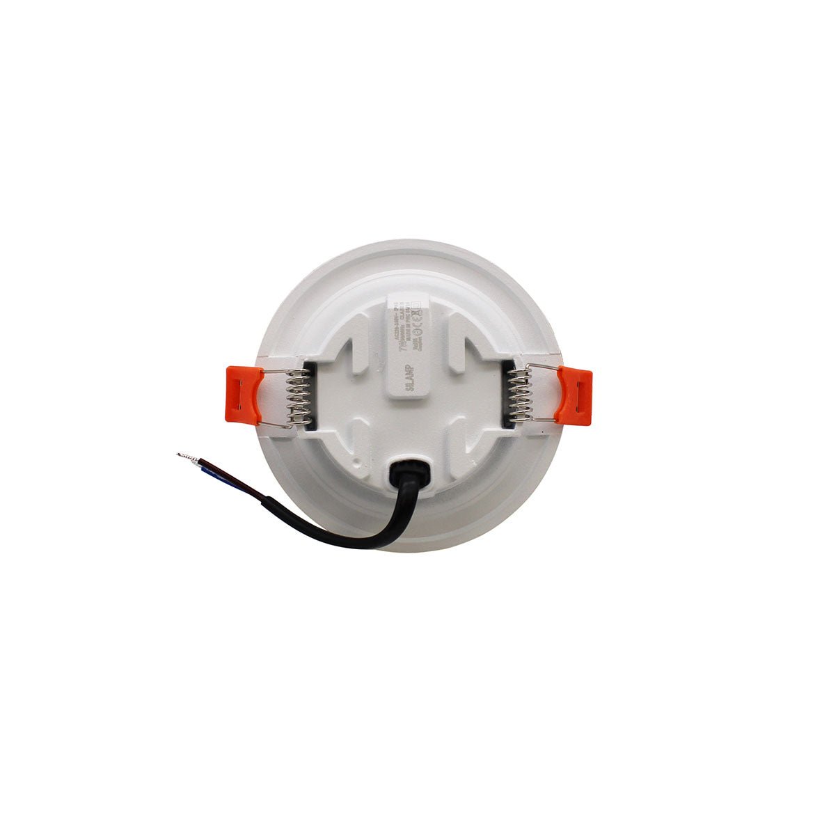 Spot LED Encastrable Plat Étanche 7W BLANC Transformateur Intégré (Pack de 50) - Silamp France