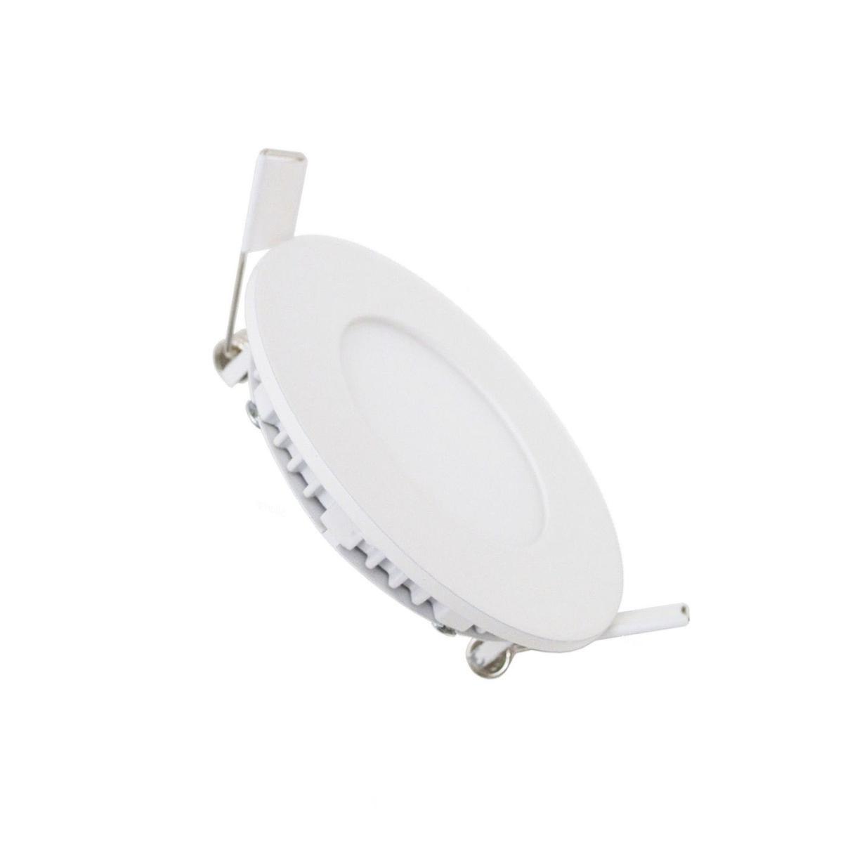 Spot LED Encastrable Rond BLANC 3W CCT - 3000K/4000K/6500K (Pack de 10) - Silamp France