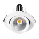 Spot LED Escargot Encastrable Orientable COB 30W 3000lm 23°