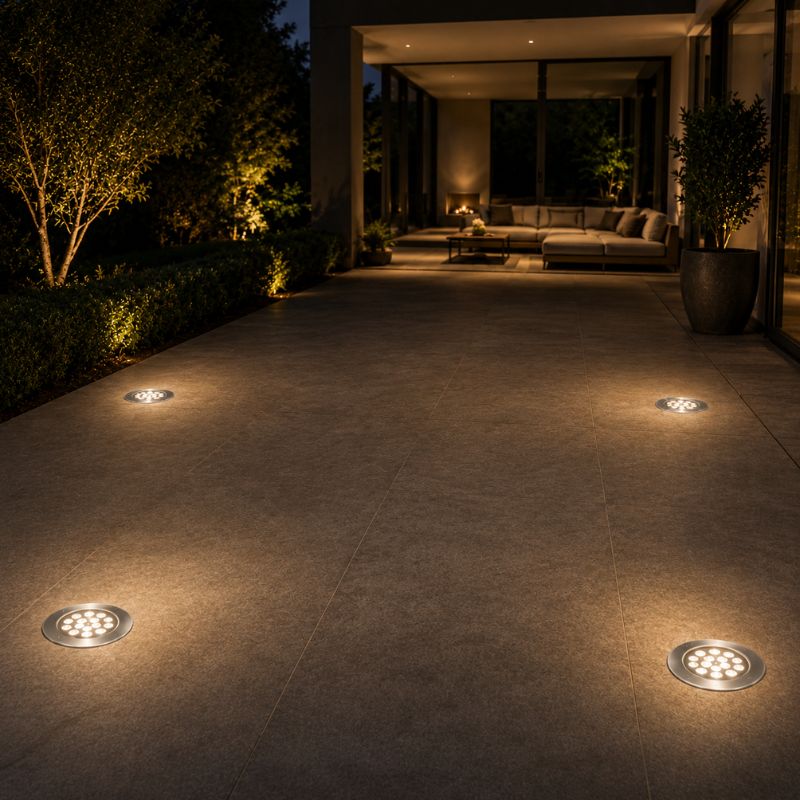 Spot LED Extérieur Encastrable IP67 24V Sol 18W 45° - Silamp France