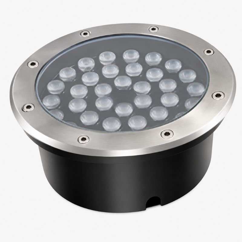 Spot LED Extérieur Encastrable IP67 24V Sol 36W 45° - Silamp France
