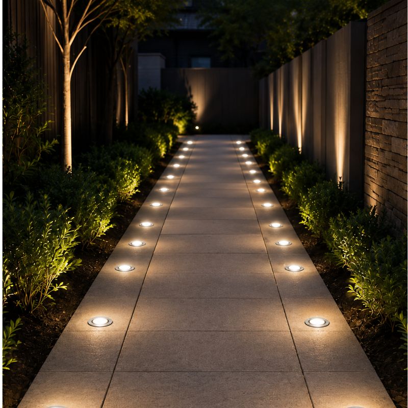 Spot LED Extérieur Encastrable IP67 24V Sol 3W 45° - Silamp France