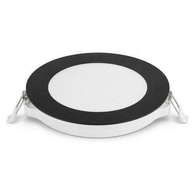 Spot LED Extra Plat Rond 18W Noir CCT IP54 Ø170mm - 2800K/4200K/6200K