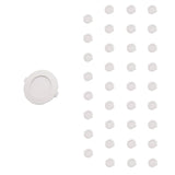 Spot LED Extra Plat Rond 6W Blanc (Pack de 40)