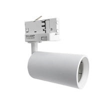 Spot LED sur Rail 80° Triphasé BLANC pour Ampoule GU10
