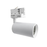 Spot LED sur Rail 80° Triphasé BLANC pour Ampoule GU10