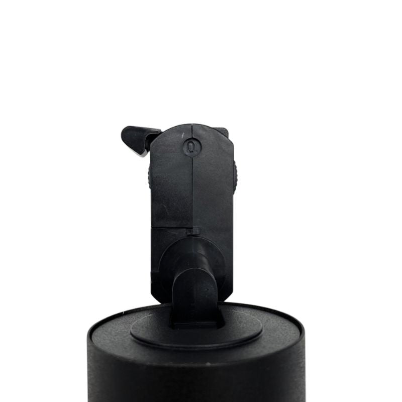 Spot LED sur rail 80° Triphasé NOIR pour ampoule GU10 (Pack de 5) - Silamp France