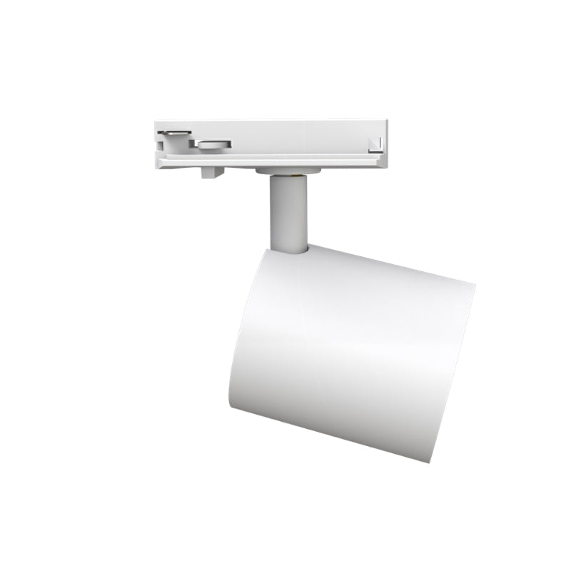 Spot LED sur Rail Blanc Monophasé 24W 36° TRIAC Dimmable - Silamp France