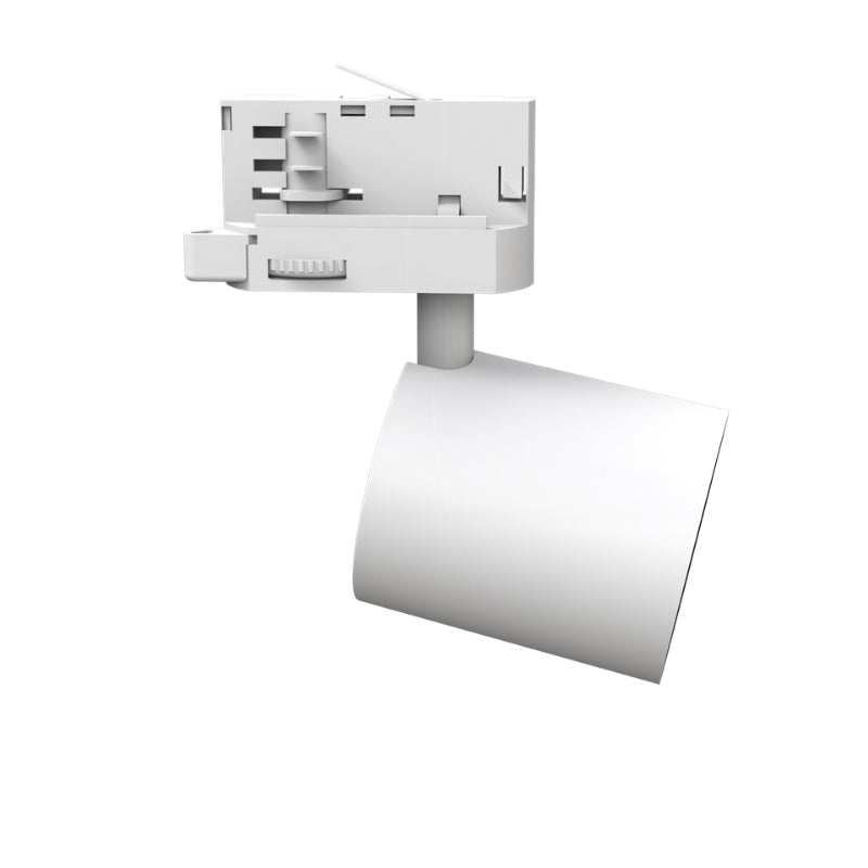 Spot LED sur Rail Blanc Triphasé 24W 36° TRIAC Dimmable - Silamp France
