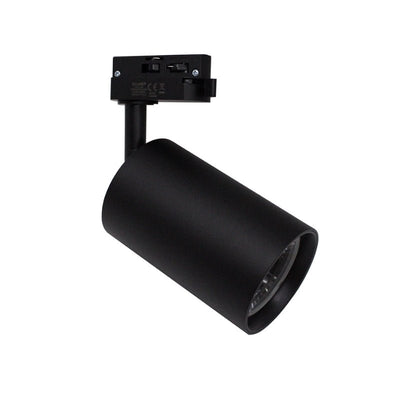 Spot LED sur Rail CCT Monophasé 30W 60° Noir - 3000K/4000K/6500K