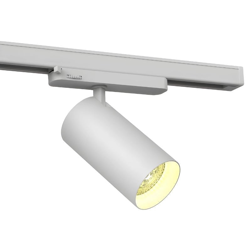 Spot LED sur Rail COB Triphasé 10W 36° Blanc - Silamp France