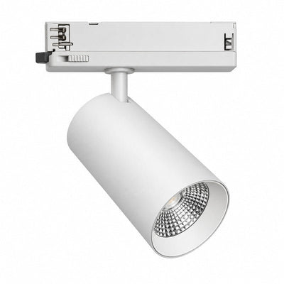 Spot LED sur Rail COB Triphasé 30W 36° Blanc - Garantie 5 ans