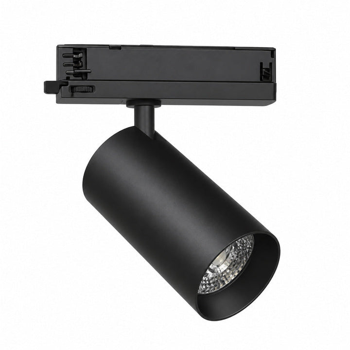 Spot LED sur Rail COB Triphasé 30W 36° Noir - Garantie 5 ans