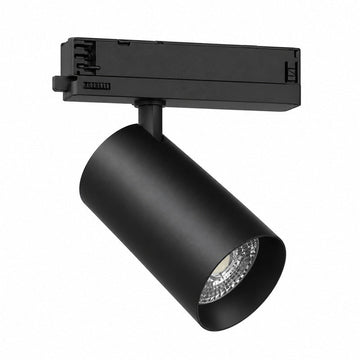 Spot LED sur Rail COB Triphasé 40W 36° Noir Philips - Garantie 5 ans