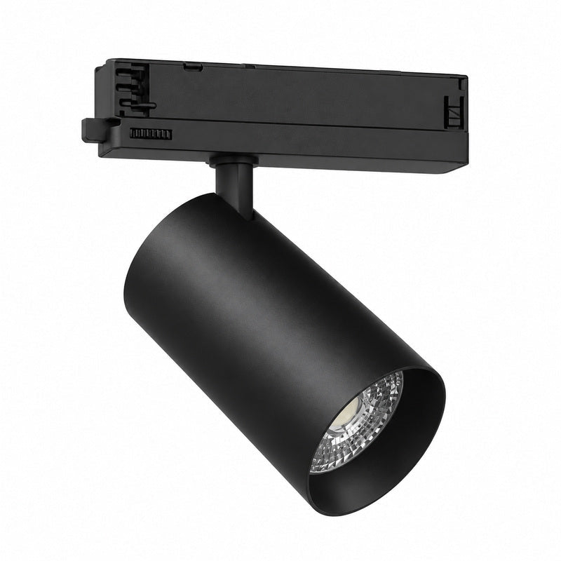 Spot LED sur Rail COB Triphasé 40W 36° Noir Philips - Garantie 5 ans - Silamp France
