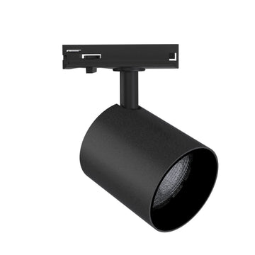 Spot LED sur Rail Noir Monophasé 24W 36° TRIAC Dimmable