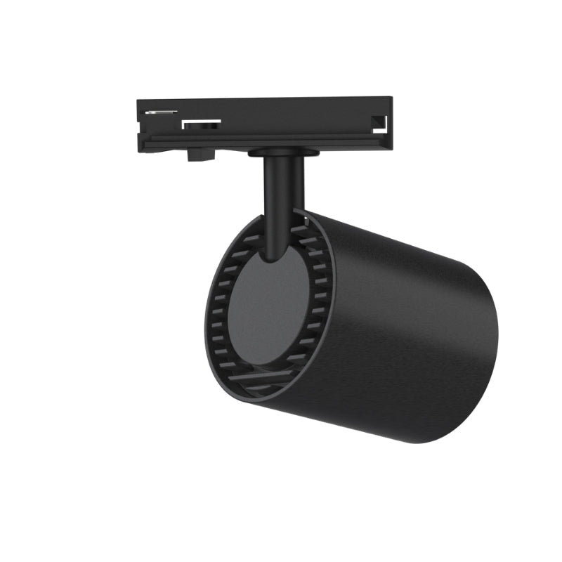 Spot LED sur Rail Noir Monophasé 24W 36° TRIAC Dimmable - Silamp France