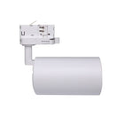 Spot LED sur Rail Triphasé CCT 30W 60° Blanc - 3000K/4000K/6500K