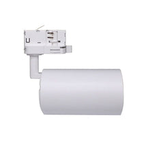 Spot LED sur Rail Triphasé CCT 30W 60° Blanc - 3000K/4000K/6500K