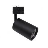 Spot LED sur Rail Triphasé CCT 30W 60° Noir