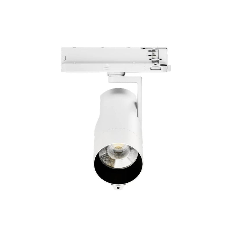 Spot LED sur Rail Triphasé Intelligent IA 35W CCT 50° Blanc - Silamp France