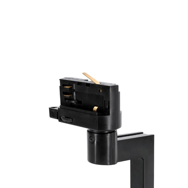 Spot LED sur Rail Triphasé NOIR 36° pour ampoule GU10 - Silamp France