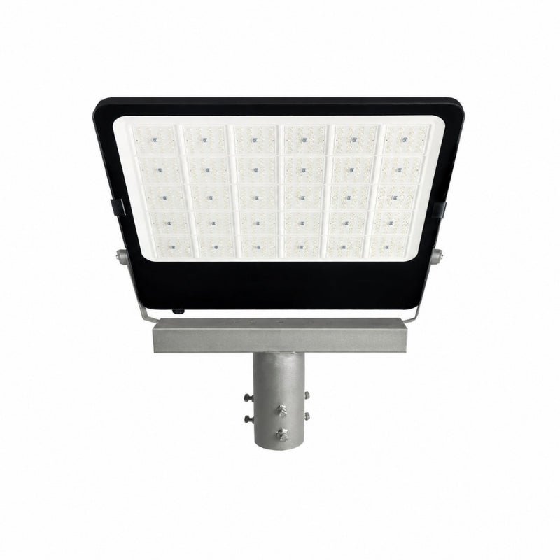 Support de Projecteur T pour Mât d'Éclairage Gris - Silamp France