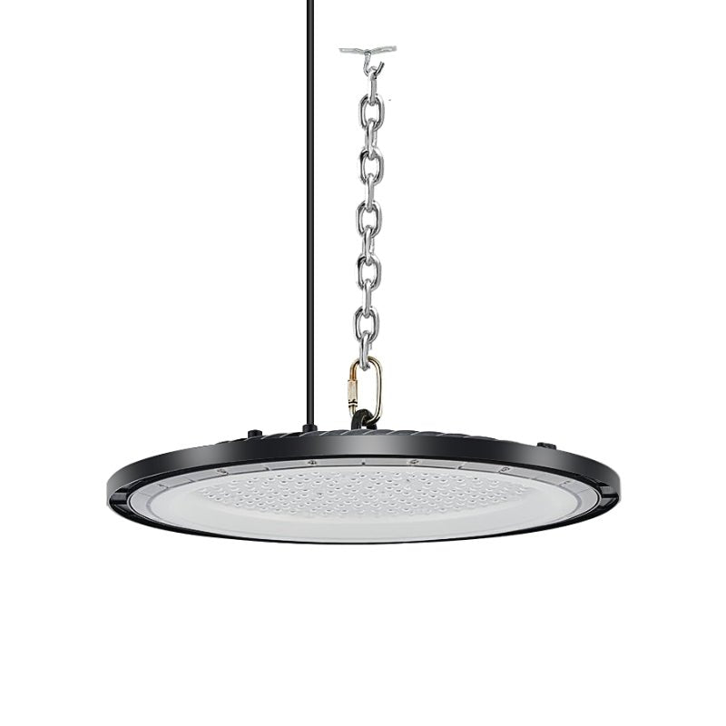Suspension Industrielle UFO 200W 90lm/W IP65 - Silamp France