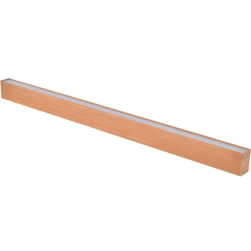 Suspension Linéaire 38W Effet Bois CCT - 2800K/4500K/6000K - Silamp France
