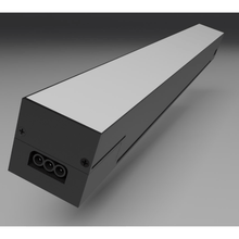 Suspension Linéaire 50W 120cm Noire CCT Interconnectable - 3000K/4000K/6000K
