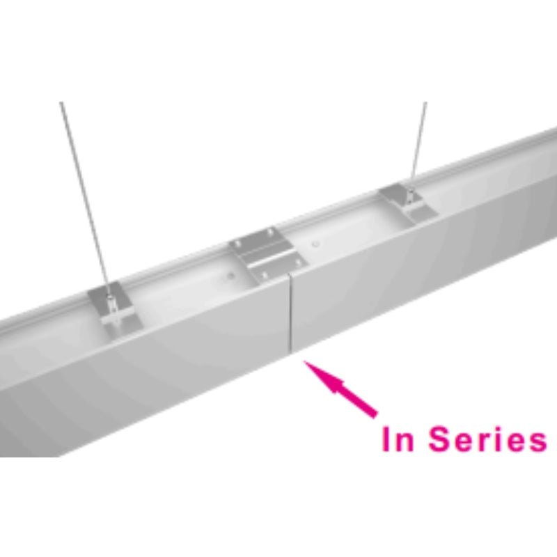 Suspension Linéaire LED 120cm 36W Interconnectable BLANC - Garantie 5 ans - Silamp France