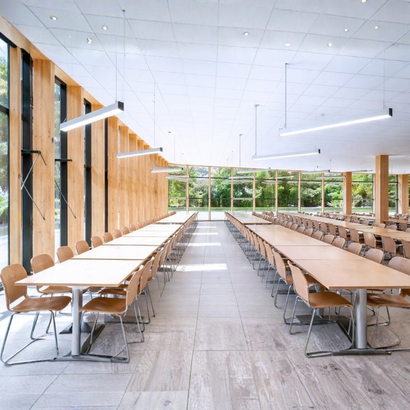 Suspension Linéaire LED 120cm 36W Interconnectable BLANC - Garantie 5 ans - Silamp France