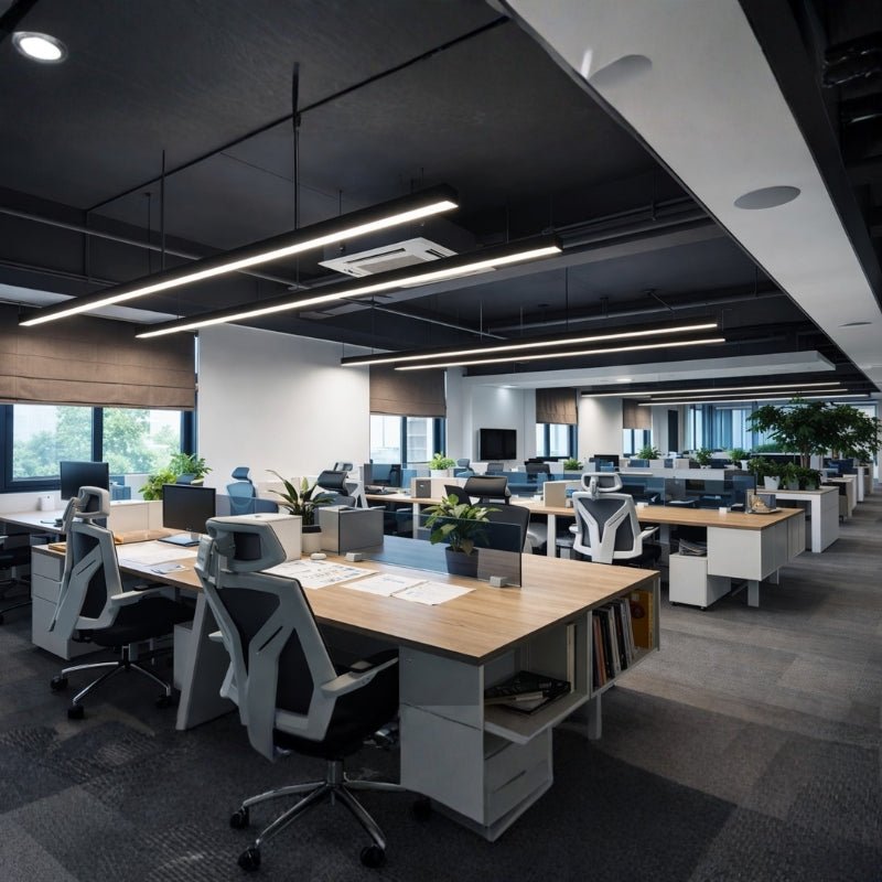 Suspension Linéaire LED 120cm 36W Interconnectable BLANC - Garantie 5 ans - Silamp France